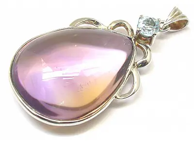 Ametrine in Silver Pendant