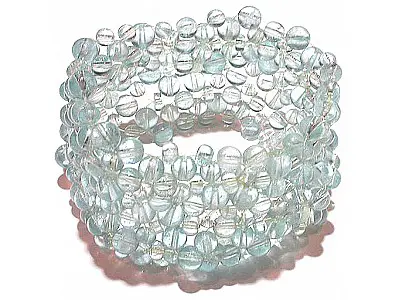 Aquamarine Beads Bracelet