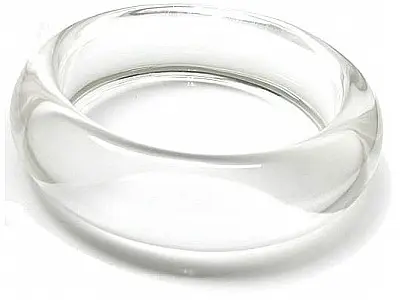 Clear Quartz Bangle Bracelet