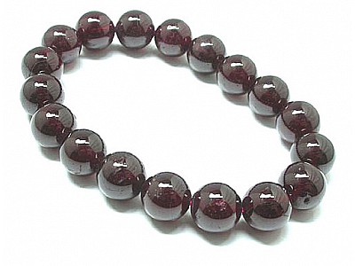 Garnet Beads Bracelet