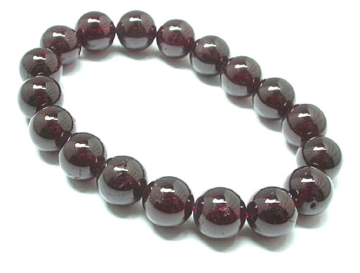 Garnet Beads Bracelet