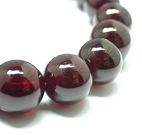 Garnet Beads Bracelet