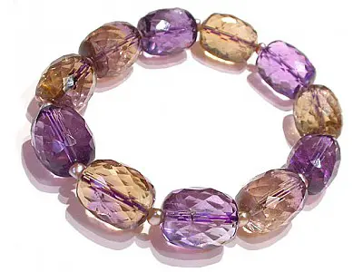 Ametrine Faceted Bracelet