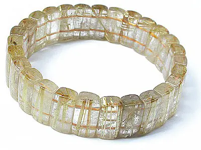 Rutilated Quartz Bracelet