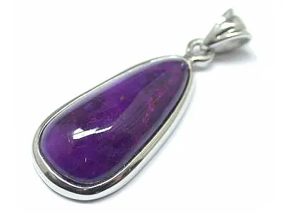 Sugilite Pendant in Silver