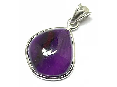 Sugilite Pendant in Silver