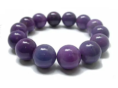 Sugilite Bead Bracelet