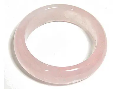 Rose Quartz Bangle Bracelet