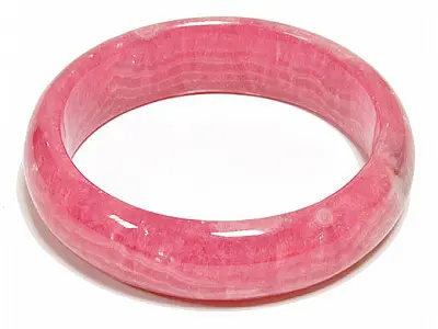 Rhodochrosite Bangle Bracelet