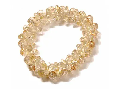 Rutilated Quartz Bracelet