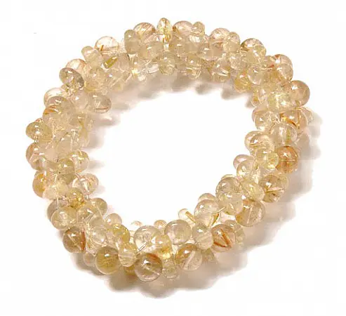 Rutilated Quartz Bracelet