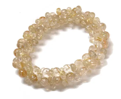 Rutilated Quartz Bracelet