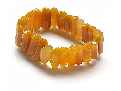 Yellow Rutilated Quartz Bracelet