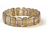 Rutilated Quartz Bracelet