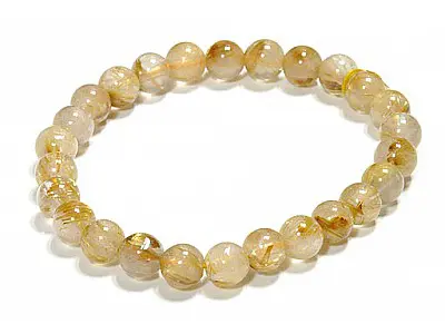 Rutilated Quartz Bracelet