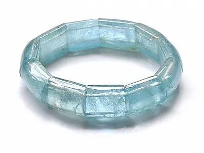 Aquamarine Lamel Bracelet