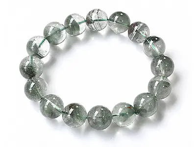 Phantom Quartz Beads Bracelet