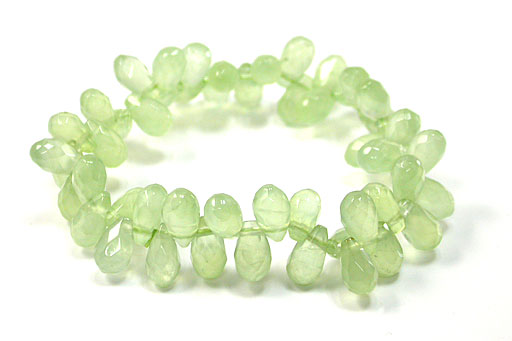 Prehnite teardrop cut Bracelet