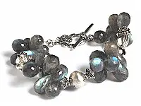 Labradorite Silver Bracelet