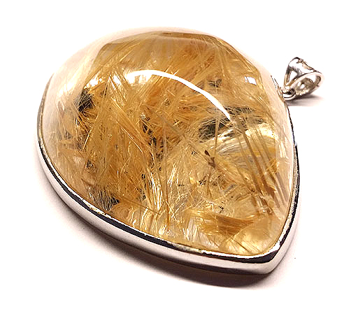 Rutilated Quartz Pendant