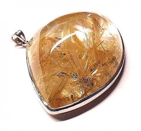 Rutilated Quartz Pendant