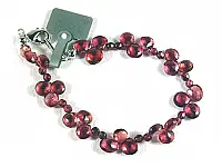 Garnet faceted Bracelet