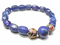 Lapis Bead Bracelet