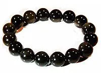 Obsidian Beads Bracelet