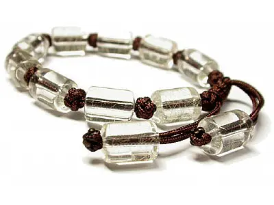 11 Bead Rutilated Quartz Bracelet