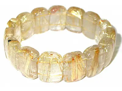 Rutilated Quartz Bracelet