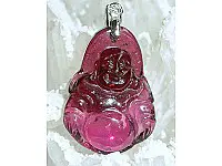 Tourmaline Buddha Pendant