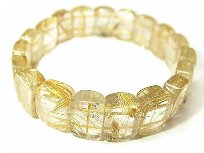 Rutilated Quartz Bracelet