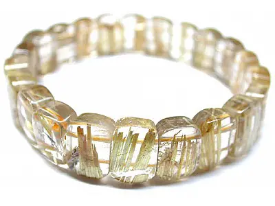 Rutilated Quartz Bracelet