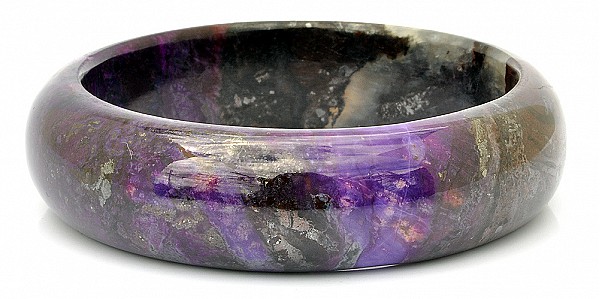 Natural Sugilite Bangle Bracelet