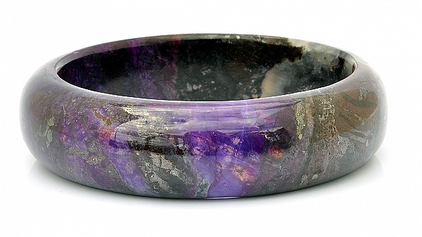 Natural Sugilite Bangle Bracelet