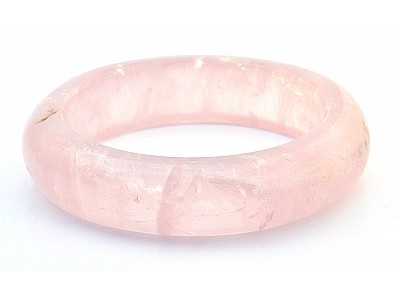 Rose Quartz Bangle Bracelet