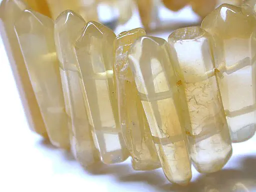 Yellow Rutilated Quartz Bracelet