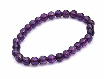 Amethyst Beads Bracelet