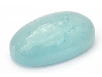 Aquamarine Oval Pendant