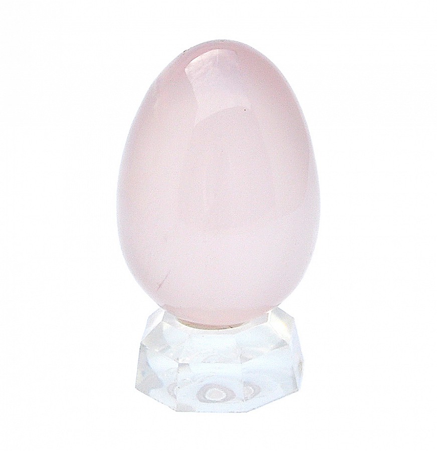 Nature Star Rose Quartz Egg