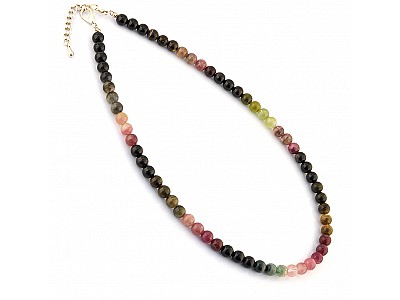 Tourmaline Multi-Color Beads Necklace