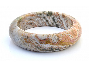 Ocean Jasper Bangle Bracelet