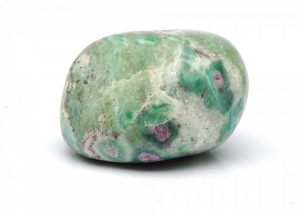 Ruby Fuchsite, Ruby Zoisite Pebble