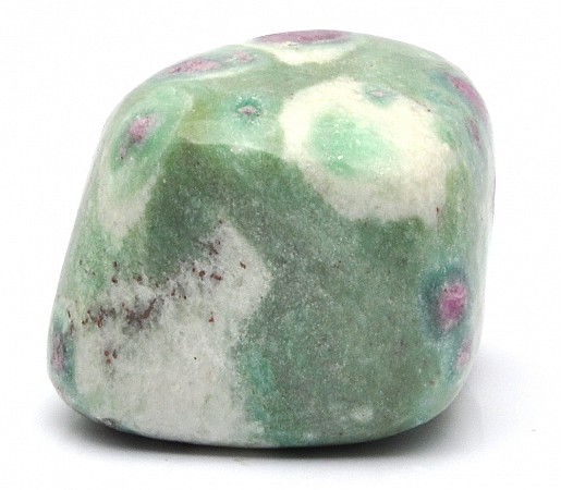 Ruby Fuchsite, Ruby Zoisite Pebble