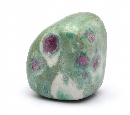 Ruby Fuchsite, Ruby Zoisite Pebble