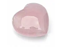 Lavender Rose Quartz Heart