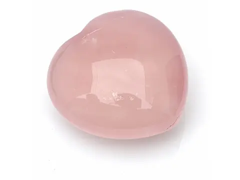 Rose Quartz Heart