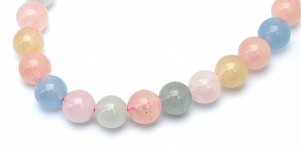 Morganite Beads Bracelet