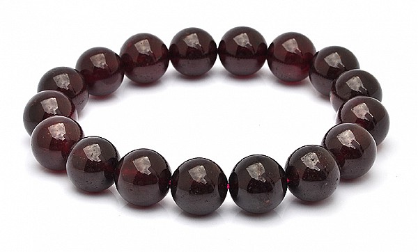 AAA Genuine 13mm Hessonite Garnet Bracelet - Passion of Life