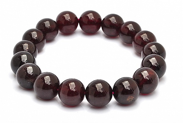 AAA Genuine 13mm Hessonite Garnet Bracelet - Passion of Life